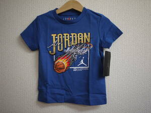 NY/新/即☆NIKE JORDAN/ジョーダン☆ 1-2T/86-92ｃｍ/ プリント 半そでTシャツ