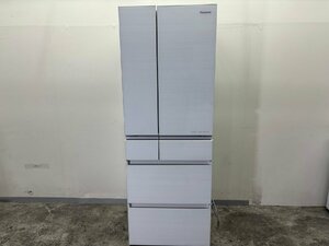 【1円スタート・美品】大阪発　Panasonic　ノンフロン冷凍冷蔵庫　NR-F507HPX-W　500L/104kg 2021年製　G