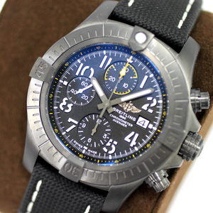 【BREITLING】ブライトリング アベンジャークロノグラフ45 ナイトミッション V13317101B1X1 ブラック チタン メンズ 腕時計