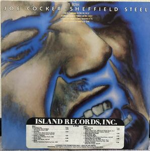 JOE COCKER / SHEFFIELD STEEL ( US Orig PROMO盤 )