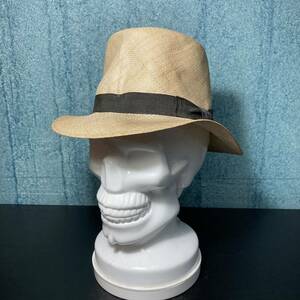 ヴィンテージ パナマハットストローハット東京製Vintage Panama hat straw hat Borsalino Corporation Straw hat made in Tokyo SF&company