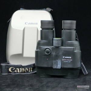 良品★S03 Canon キャノン 双眼鏡 手ブレ補正機構付 12×36 IS 5.6° 動作確認済 IMAGE STABILIZER 防振双眼鏡 スポーツ観戦・観劇に！