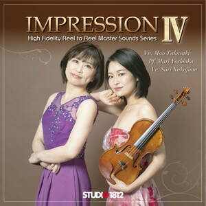 新譜 IMPRESSION Ⅳ 2Tr38Cm バイオリン ソロ トリオ ミュージックテープ②　アルミ版　45min