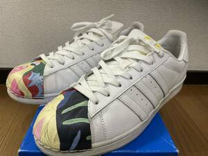 アディダス スーパースターadidas SUPERSTAR ファレルウイリアムス US10.5 28.5cm 白