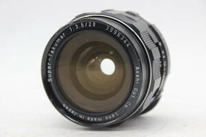 【返品保証】 ペンタックス Pentax Super-Takumar 28mm F3.5 M42マウント レンズ s8387