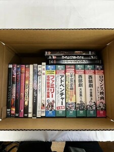 3217　【動作未確認・ジャンク】洋画　DVD　18本セット