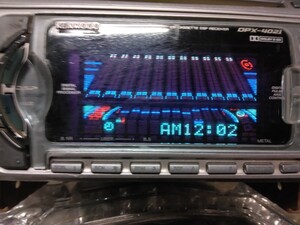 KENWOOD DPX-4021 カセット CD 中古 