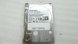  2.5インチHDD TOSHIBA MQ01UBD050 500GB 9.5mm厚 中古動作品(w823)