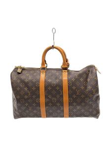 LOUIS VUITTON◆キーポル45_モノグラム・キャンバス_BRW/PVC/BRW/総柄