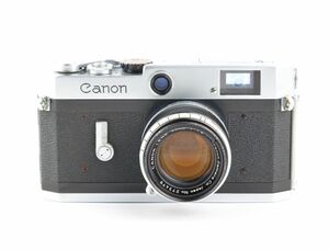 06782cmrk Canon P ポピュレール + CANON LENS 50mm F1.8 レンジファインダー 標準レンズ ライカ Lマウント