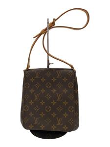 LOUIS VUITTON◆ミュゼット・サルサ_モノグラム・キャンバス_ショートショルダー_BRW/PVC/BRW