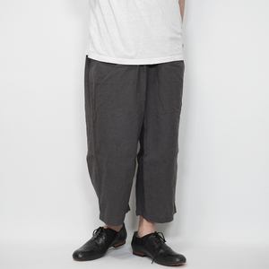 GRAMICCI LINEN COTTON BALLOON PANTS【M】チャコール グラミチ リネンコットンバルーンパンツ 麻 ワイド アウトドア GLP-20S034