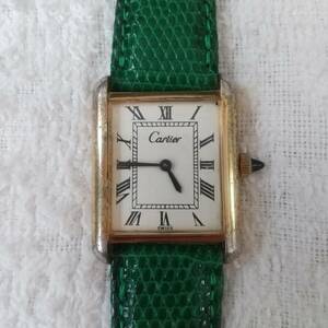 Cartier ヴィンテージ タンク 手巻き 腕時計 カルティエ