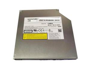 【中古パーツ】ノートパソコン用 内蔵DVDスーパーマルチ 厚さ12.7mm SATA RW■Panasonic DVD UJ880A ベゼル無し