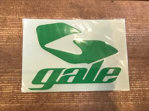 人気のサーフブランド GALE ゲール ロゴステッカー ステッカー サーフ 緑 グリーン 新品 未使用 正規品