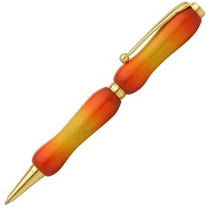 【新品】サンバースト ボールペン/文房具 【楓 メイプルウッド クロスタイプ】 芯：0.7mm 日本製 文具 『Air Brush Wood Pen』