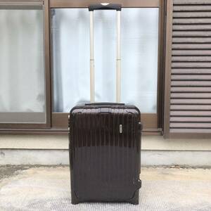 【リモワ】本物 RIMOWA スーツケース SALSA DELUX サルサデラックス 2輪 TSAロック キャリーケース 852 52 トラベルバッグ 旅行かばん