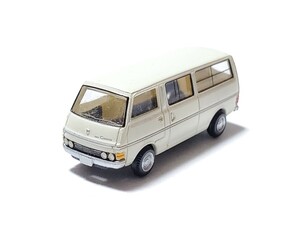 キャラバン 白 日産 長尺ライトバン ホワイト Caravan NISSAN 品番 106 カーコレクション 第7弾 商用車 今昔 編 トミーテック TOMYTEC