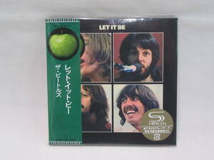 【CD】SHM-CD The Beatles ザ・ビートルズ / レット・イット・ビー 紙ジャケット仕様　UICY-78530 初回生産限定盤
