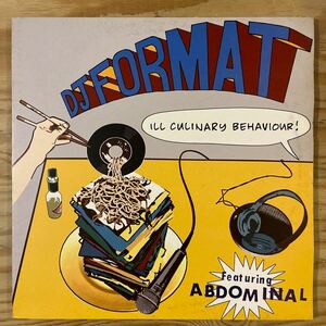 DJ FORMATT / ILL CULINARY BEHAVIOUR / LAST BONGO IN BRIGHTON /レコード/中古/DJ/CLUB/HIPHOP