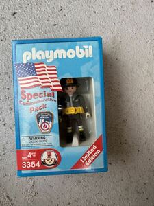 おもちゃ　FDNY 消防士 「playmobil プレイモービル」 
