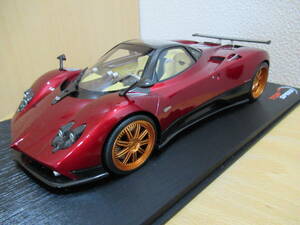 ★TOP SPEED　1/18　パガーニ　Pagani　ゾンダ　F　メタリックレッド★