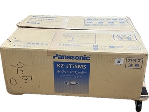 【動作保証】Panasonic KZ-JT75MS ビルトイン IHクッキングヒーター 単相200V 50/60Hz 未使用 S8797061