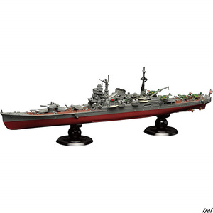 帝国海軍 日本海軍重巡洋艦 利根フルハルモデル プラモデル 1/700