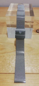 【未使用】LIP リップ 腕時計 メッシュメタルベルト 14mm シルバー France メーカー純正 希少 レア 新品