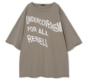 23ss UNDERCOVERISM Languid FOR ALL REBELS TEE UI1C4810-3 B.GRAY 3 (検索用 アンダーカバー イズム undercover 2023 2023年春夏 歪み