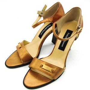 ピンキーアンドダイアン サンダル 未使用 ハイヒール ブランド 靴 シューズ レディース 35.5サイズ ゴールド Pinky&Dianne