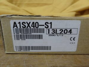 使用状況不明 MITSUBISHI 三菱 シーケンサ　入力ユニット A1SX40-S1