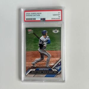 【PSA10】GEM MINT 大谷翔平 2024 MLB Topps now ドジャースデビュー ソウルシリーズ 開幕戦 Shohei OHTANI card #1 韓国 55