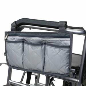 送料無料 車いすサイド収納バッグ 歩行器 サイドバッグ 小物入れ 高齢者 障害者向け 車椅子アクセサリー　ウォーカーズ収納バッグ