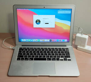 訳ありApple MacBook Air 13-inch Mid 2013 A1466 EMC2632/Core i5 1.3GHz/8GB/256GB/13.3インチ/Mac OS Big Sur