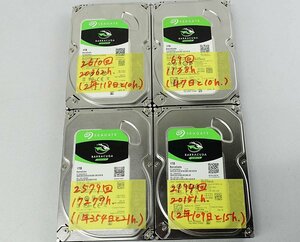 4個セット レターパックプラス SEAGATE ST1000DM010 1TB SATA HDD 3.5インチ/シーゲイト ハードディスク S041912