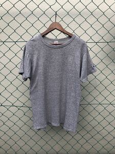 極美品 80’s Champion 88 無地 Tシャツ チャンピオン 80年代 霜降り グレー ビンテージ vintage usa製 アメリカ製 ノーダメージ M