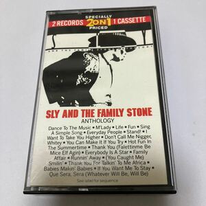【US盤洋楽カセットテープ】スライ&ザ・ファミリー・ストーン／アンソロジー／1981年／カセットテープ、 CD多数出品中