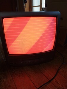 東芝 ブラウン管テレビ VHS テレビデオ カラーテレビ　ジャンク