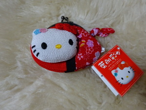 HELLO KITTY ハローキティ サンリオ 葉朗彩々 ちりめんがま口 ハローキティ日本人形 財布 小銭入れ 2006年