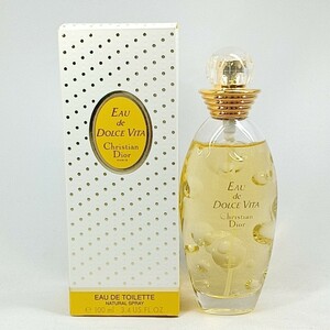 49 #【 100ml ほぼ満タン 】 Christian Dior DOLCE VITA クリスチャンディオール ドルチェヴィータ EDT SP スプレー 香水 フレグランス