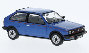 1/43 フォルクスワーゲン ポロ メタリック ブルー IXO VW Polo Coupe GT metallic blue 1985 1:43 新品 梱包サイズ60