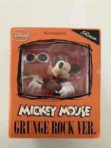 MICKEY MOUSE(ミッキーマウス)/Vinyl Collectible Dolls/GRUNGE ROCK Ver./MEDICOM TOY(メディコムトイ)フィギュア・ドール/Roen