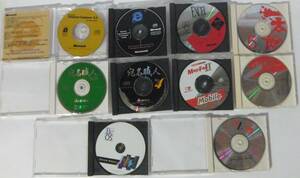 送料無料 Mac関連 CD-ROM　１０枚セット EXCEL 一太郎 宛名職人 ATOK11 MapFan2 たま＆フレンズ BeOS