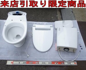 ★Kサま9872 未使用品 LIXIL/INAX 床排水 洋風便器 暖房便座 ロータンク 3点セット C-180S/CF-18ASJ/DT4840 住宅設備 リフォーム