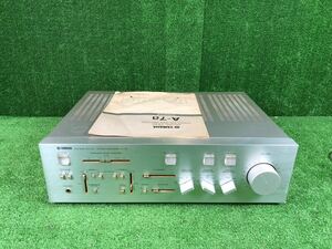 2-357】YAMAHA A-7a ヤマハ ステレオプリメインアンプ INTEGRATED AMPLIFIER A-7 A-8 A-9 兄弟機