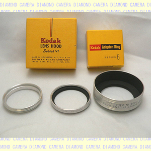 Kodak コダック エクトラ用 エクター50mmF1,9用 フードセット 管理J849-04