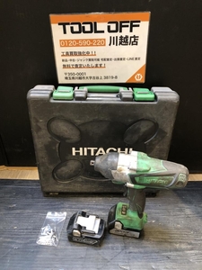 001♪おすすめ商品♪ハイコーキ HiKOKI コードレスインパクトレンチ WR18DSHL バッテリー2個6.0Ah、3.0Ah付属 充電器なし