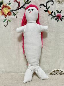 ラオス ルアンパバーン 人魚 マーメイド 人形 ハンドメイド 