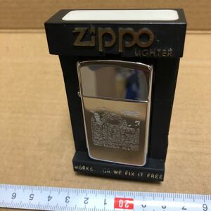 ZIPPO ジッポ ジッポー オイルライター スリム　SAIPAN M.I サイパン